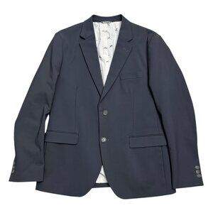 FRANK & OAK Laurier Fit Gray Luxury Designer Business Casual Blazer Jacket 42